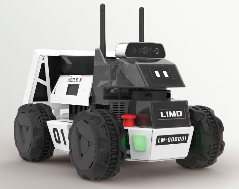 画像1: AgileX Robotics LIMO  車両タイプ可変型　無人走行教育用ロボット (1)